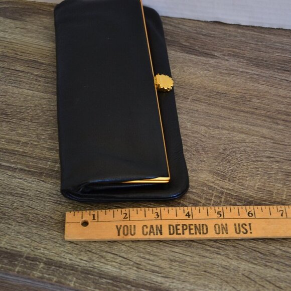 Vtg Fassbender England Fold Over Clutch - Picture 8 of 8